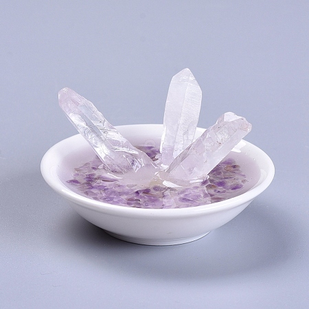 Natural Quartz Crystal Home Display Decorations DJEW-L015-02A-1