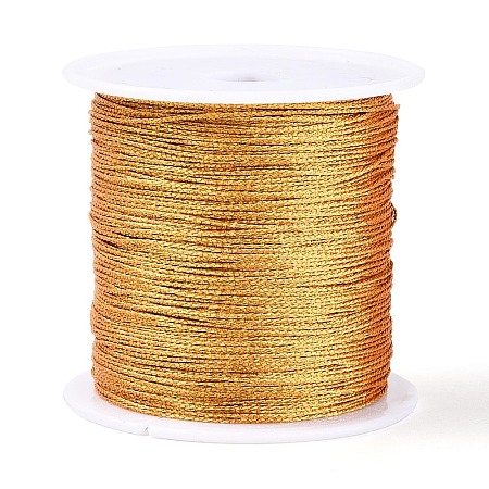 50M 6-Ply Round PET Metallic Thread MCOR-T003-02A-1