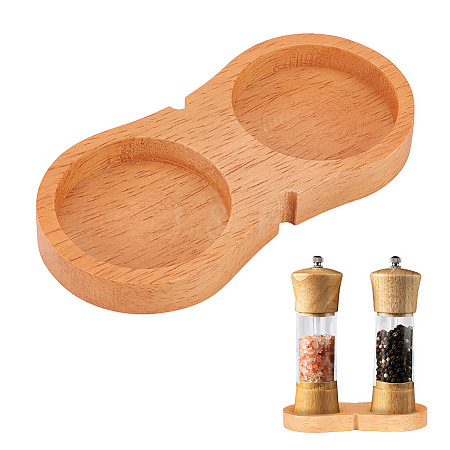Wood Pepper Grinder Holder AJEW-WH0479-43-1