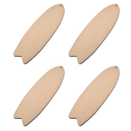 Unfinished Wooden Pendant Decorations DIY-XCP0003-73-1