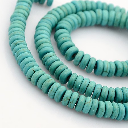 Synthetic Turquoise Beads Strands X-G-J184-01-1