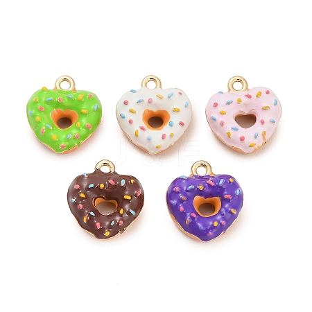Alloy Enamel Pendants ENAM-A014-01G-1