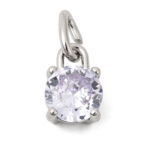 Birthdaystone Theme June 304 Stainless Steel Charms STAS-B128-60P-06-1