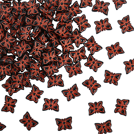 100Pcs Opaque Acrylic Beads OACR-PA0001-53-1