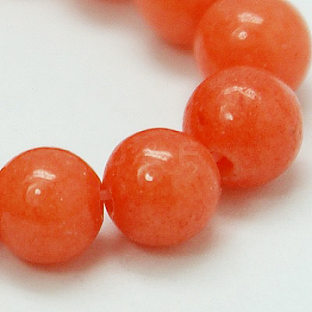 Natural Mashan Jade Round Beads Strands G-D263-4mm-XS21-1