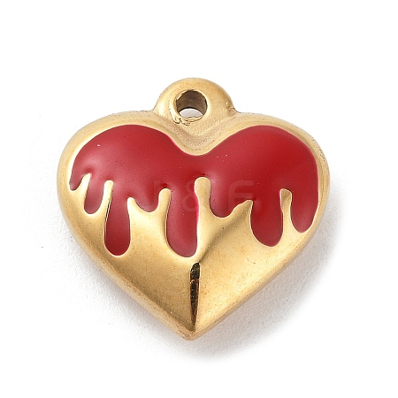 304 Stainless Steel Pendants STAS-M326-01D-G-1