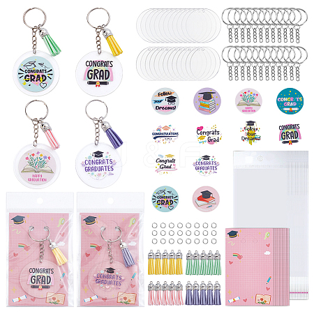 DIY Keychain Kits DIY-PH0030-73-1