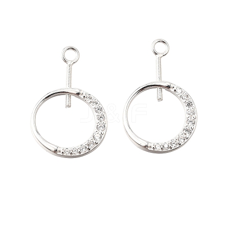 925 Sterling Silver Findings STER-D306-08S-1