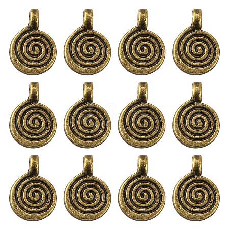 Tibetan Style Alloy Charms X-MLF0339Y-NF-1