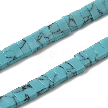 Synthetic Turquoise Beads Strands G-Z045-A24-01-1