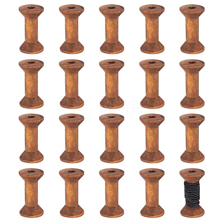 Wooden Empty Spools for Wire TOOL-WH0125-54A-1