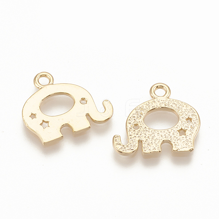 Brass Charms KK-T020-102G-1