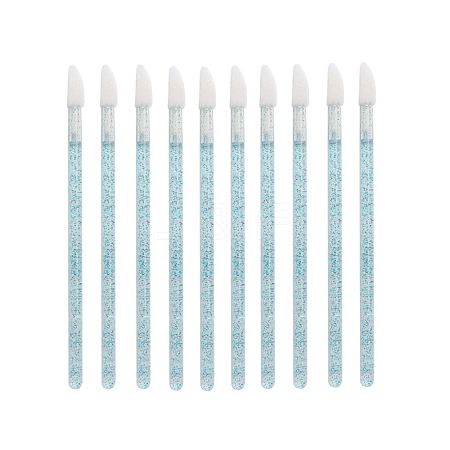 Flocking Disposable Lip Brush with Plastic Handle MRMJ-PW0002-24D-1