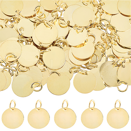 120Pcs Brass Pendants KK-SC0007-26-1