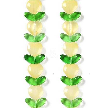 Transparent Glass Beads Strands GLAA-B021-04F-1