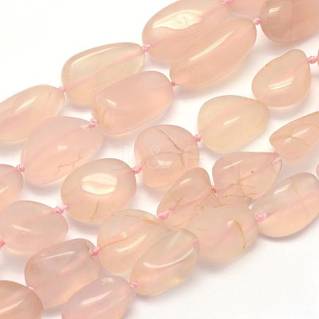 Natural Agate Beads Strands G-K202-28-1