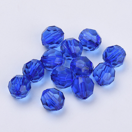 Transparent Acrylic Beads TACR-Q257-22mm-V44-1