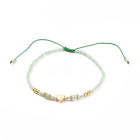 Adjustable Nylon Cord Braided Bead Bracelets BJEW-JB05688-02-1