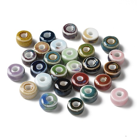 Handmade Porcelain Beads PORC-L080-C-1