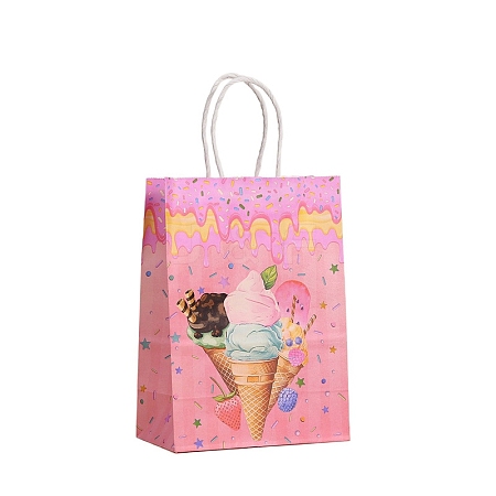 Ice Cream Kraft Paper Bags PW-WGC5197-05-1