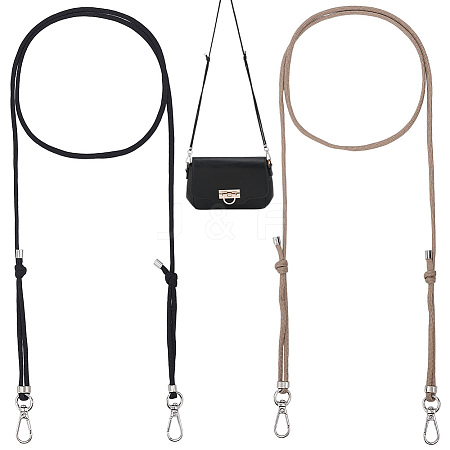 2Pcs 2 Colors Polypropylene Bag Chains HJEW-PH02392-1