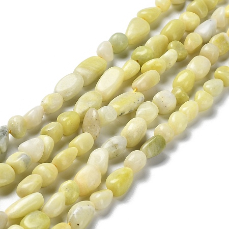 Natural Jade Beads Strands G-P497-01A-06-1