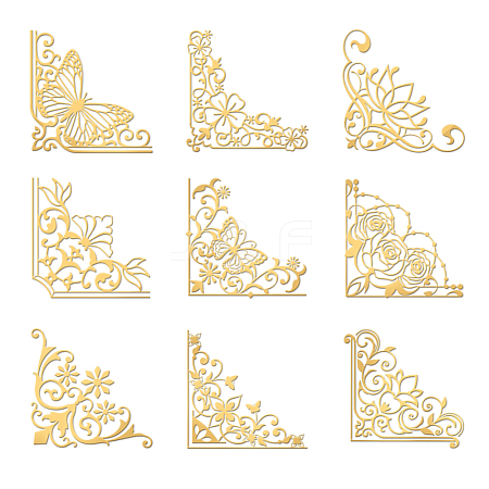 Nickel Decoration Stickers DIY-WH0450-159-1