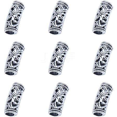 Alloy Tube Beads PALLOY-NB0001-20-1