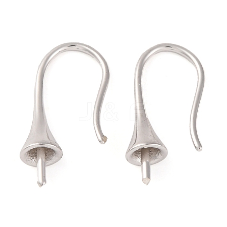 925 Sterling Silver Earring Hooks STER-U005-13P-1