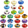 50Pcs Handmade Polymer Clay European Beads CLAY-PA0001-11-6
