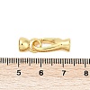 Brass Fold Over Clasps KK-U016-25G-3