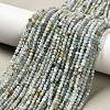 Natural Flower Amazonite Beads Strands G-RM2025-02B-2mm-1