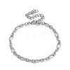 304 Stainless Steel Link Bracelets BJEW-K265-02P-4