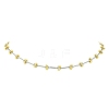 201 Stainless Steel Bar Link Chain Necklaces for Women NJEW-JN05160-3