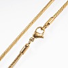 304 Stainless Steel Necklaces X-NJEW-D281-03-3