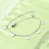 304 Stainless Steel Cable Chain Bracelets for Women BJEW-A036-25P-1