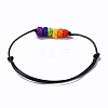 Rainbow Pride Bracelet BJEW-F419-01-3