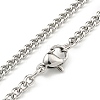 Non-Tarnish 304 Stainless Steel Pendant Necklaces LS-NJEW-L118-02P-05-3