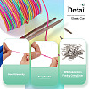 Craftdady 1 Roll Round Polyester Elastic Cord DIY-CD0001-47-13