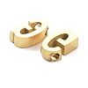 Ion Plating(IP) 304 Stainless Steel Charms STAS-K216-41G-G-2