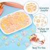 90Pcs 9 Styles Two Tone Transparent Acrylic Beads MACR-TA0002-11-5
