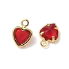 Brass Glass Charms KK-Z136-19G-02-2