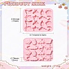 16 Farmer's Countryside Theme 8 Different Pattern Shapes Silicone Mold Chocolate Mold Cake Mold ST-CJ0007-05-8