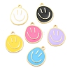 Alloy Enamel Pendants X-ENAM-D051-18G-1