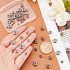 DICOSMETIC 60Pcs 6 Style 201 Stainless Steel Beads STAS-DC0004-89-2