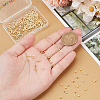 500Pcs Brass Spacer Beads KK-GO0002-03-3