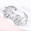 304 Stainless Steel Stud Earrings for Women EJEW-K306-11P-3
