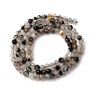 Natural Tourmaline Bead Strands G-L629-B03-3mm-3