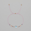 Natural Shell Evil Eye Bracelets FK3019-2-1