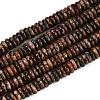 Natural Leopard Skin Jasper Beads Strands G-Q159-B33-01-2